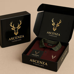 Ascenza Threads – Premium Organic Polo T-Shirt